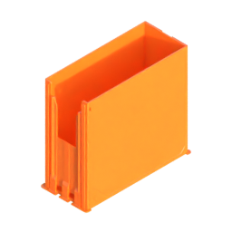 Render of MODULITH 185 Decor Drawer - 1W-3H